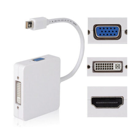 Переходник для MacBook MiniDP - VGA/DVI/HDMI